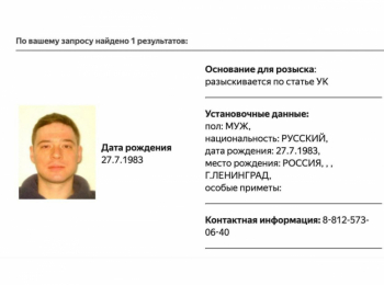 Петербургский журналист Андрей Захаров* объявлен в розыск